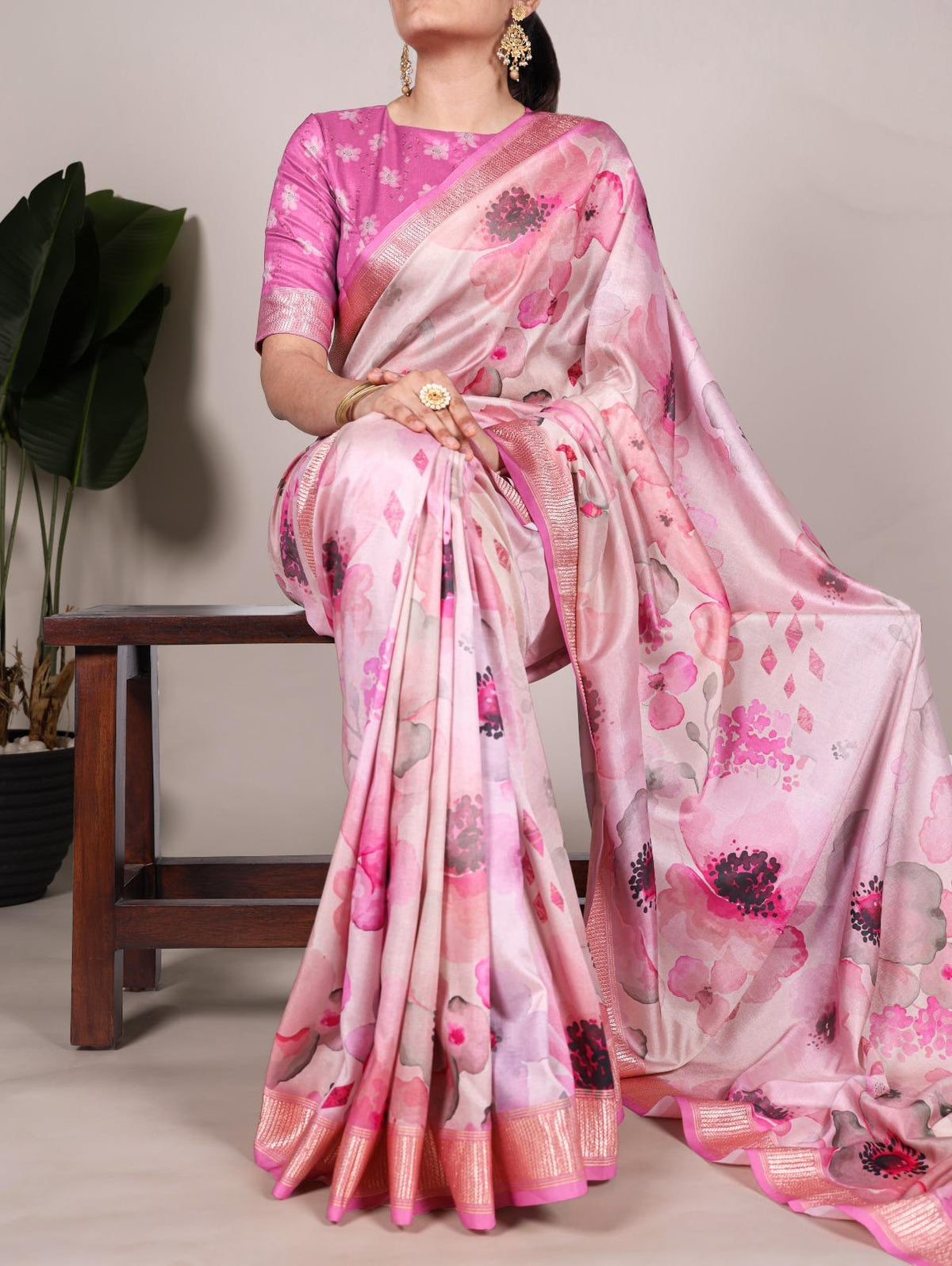 Tussar Silk Elegance Lightweight Saree