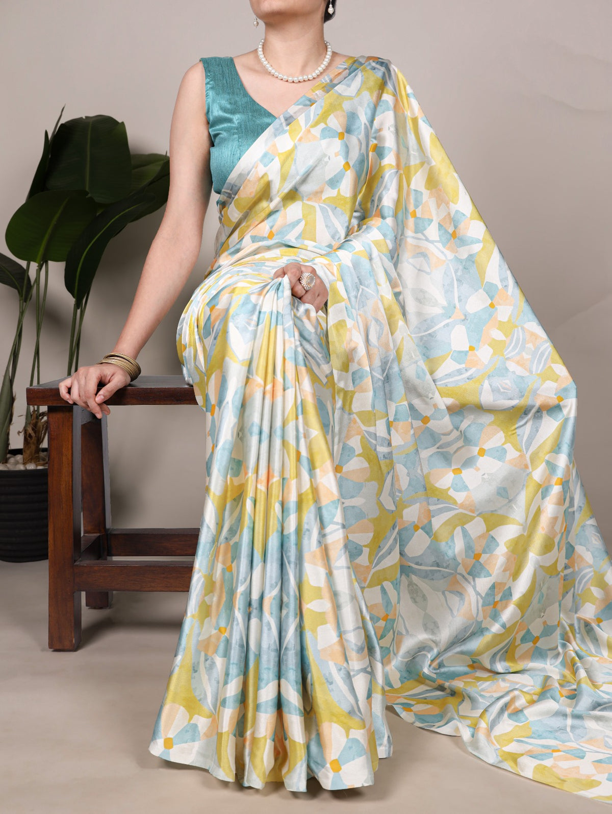 Premium Satin Silk Saree Collection