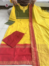 Pure Cotton Suit Set Elegant Kanchi With Jaquard Dupatta