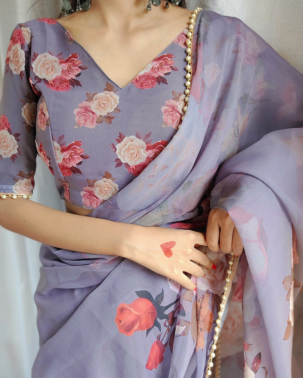 Georgette Saree Collection