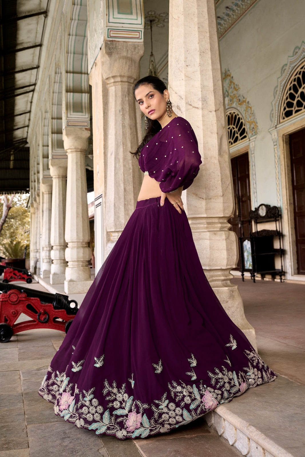 Musturd & Wine Co-ord Lehenga set