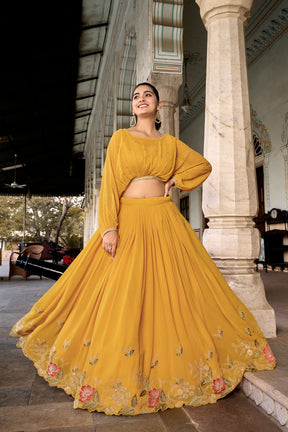 Musturd & Wine Co-ord Lehenga set