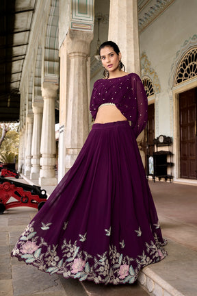Musturd & Wine Co-ord Lehenga set