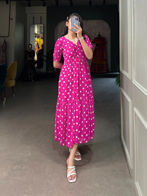 POLKA Dots Gown