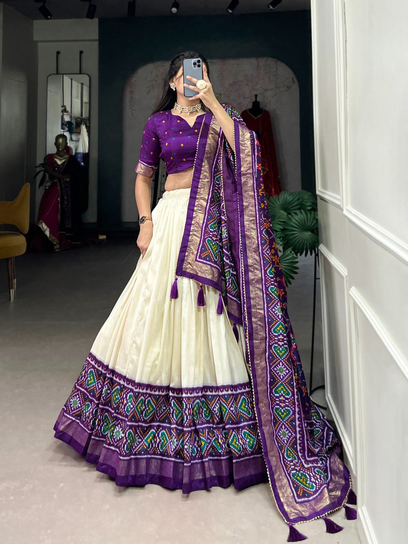 Patola Print Lehenga Choli