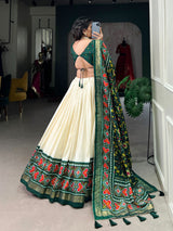 Patola Print Lehenga Choli