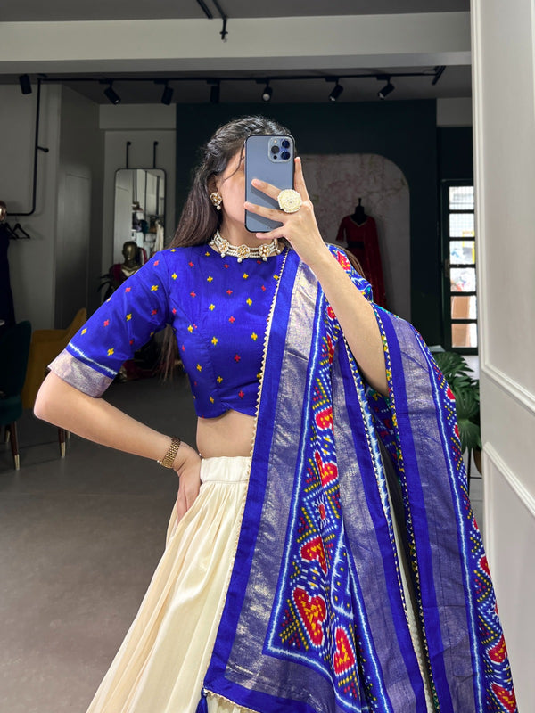 Patola Print Lehenga Choli