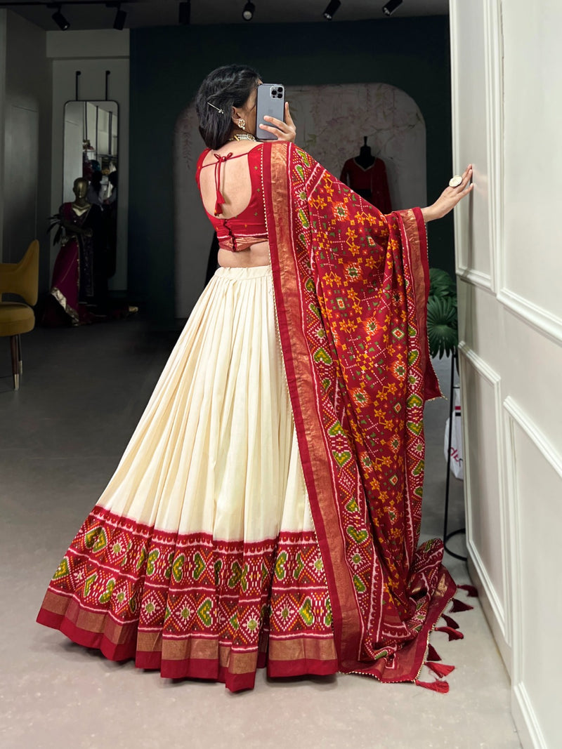 Patola Print Lehenga Choli