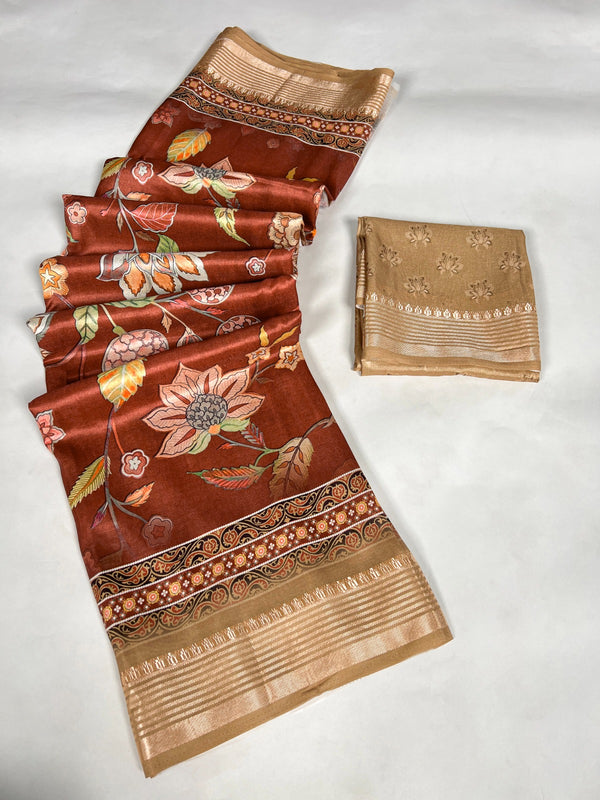 Tussar Silk Saree Collection