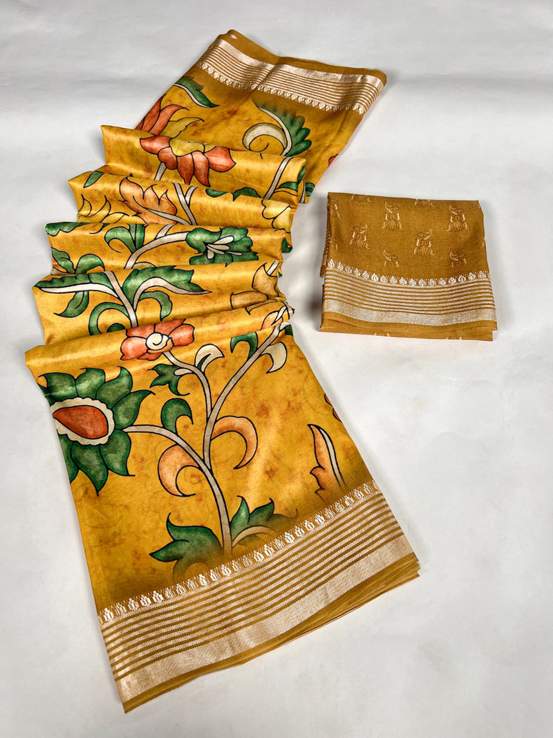 Tussar Silk Saree Collection