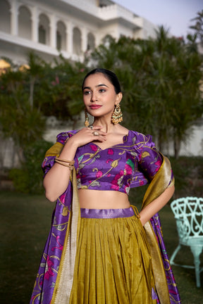 Kalamkari prints Lehenga Choli
