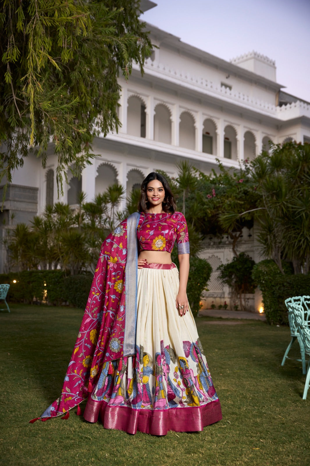 Kalamkari prints Lehenga Choli