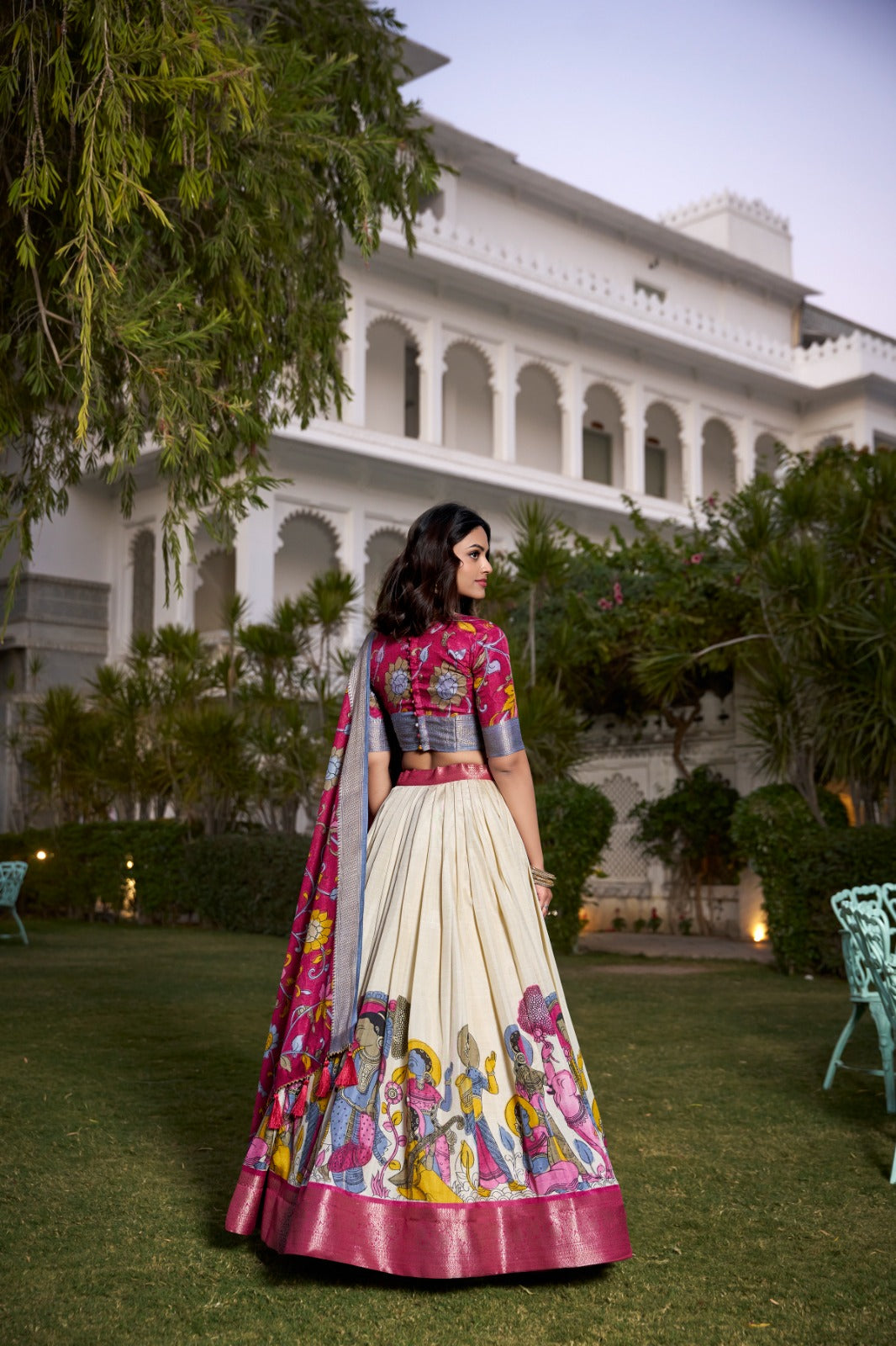 Kalamkari prints Lehenga Choli