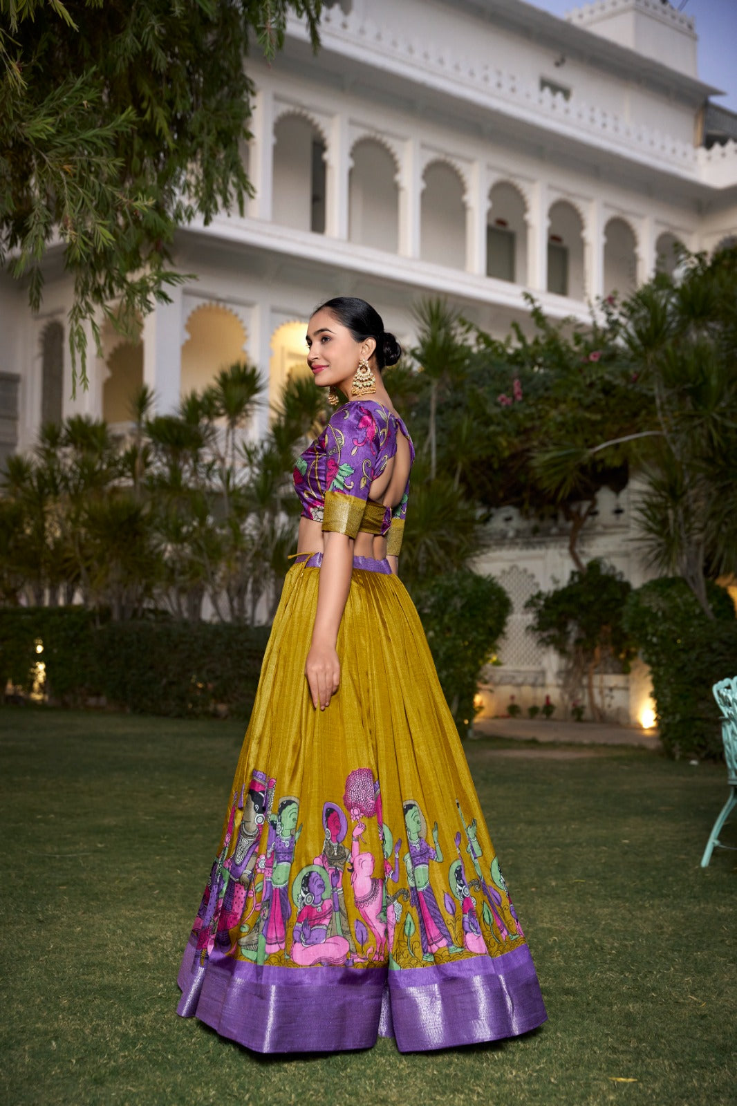 Kalamkari prints Lehenga Choli