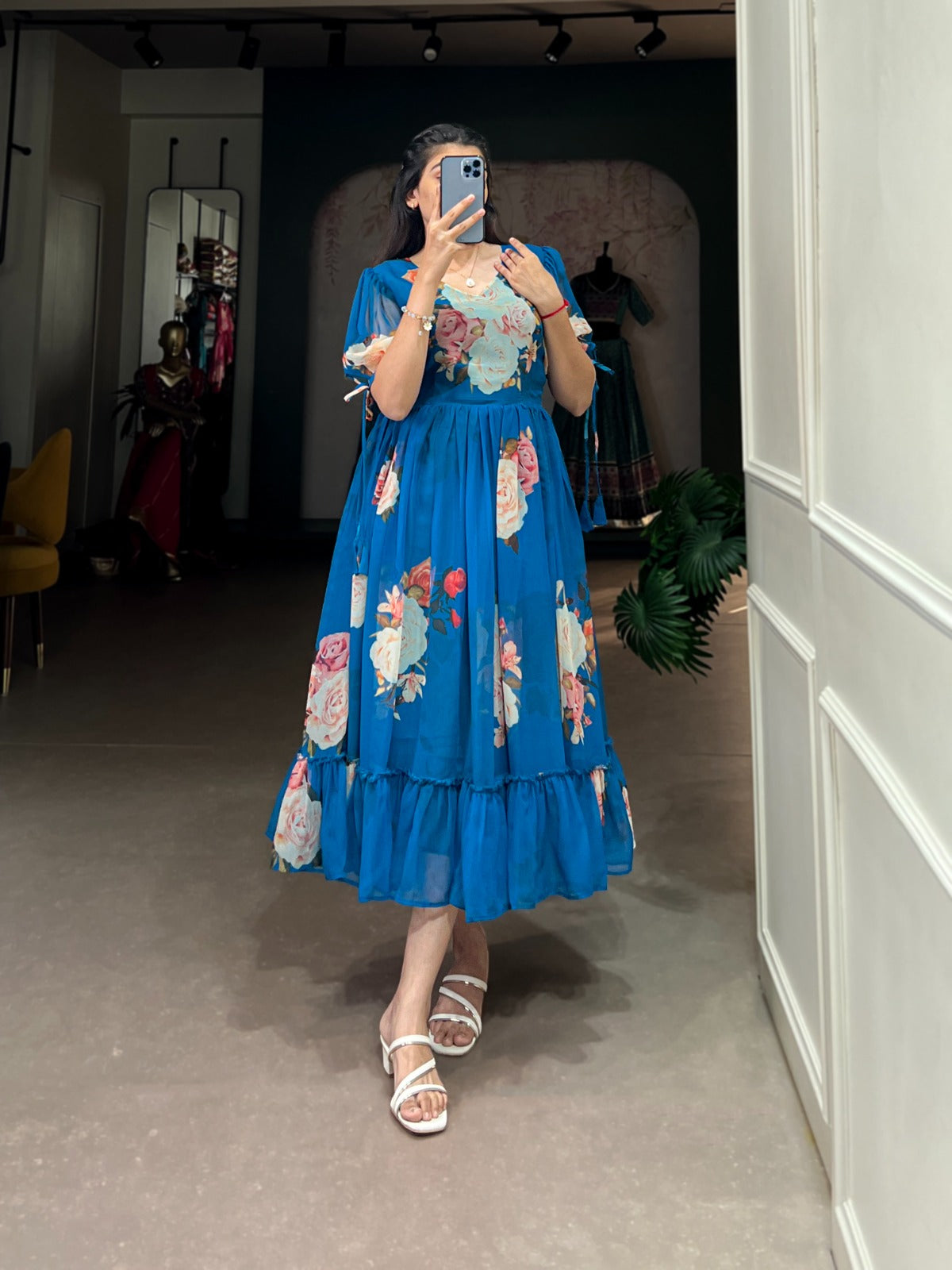 Georgette Floral Frocks