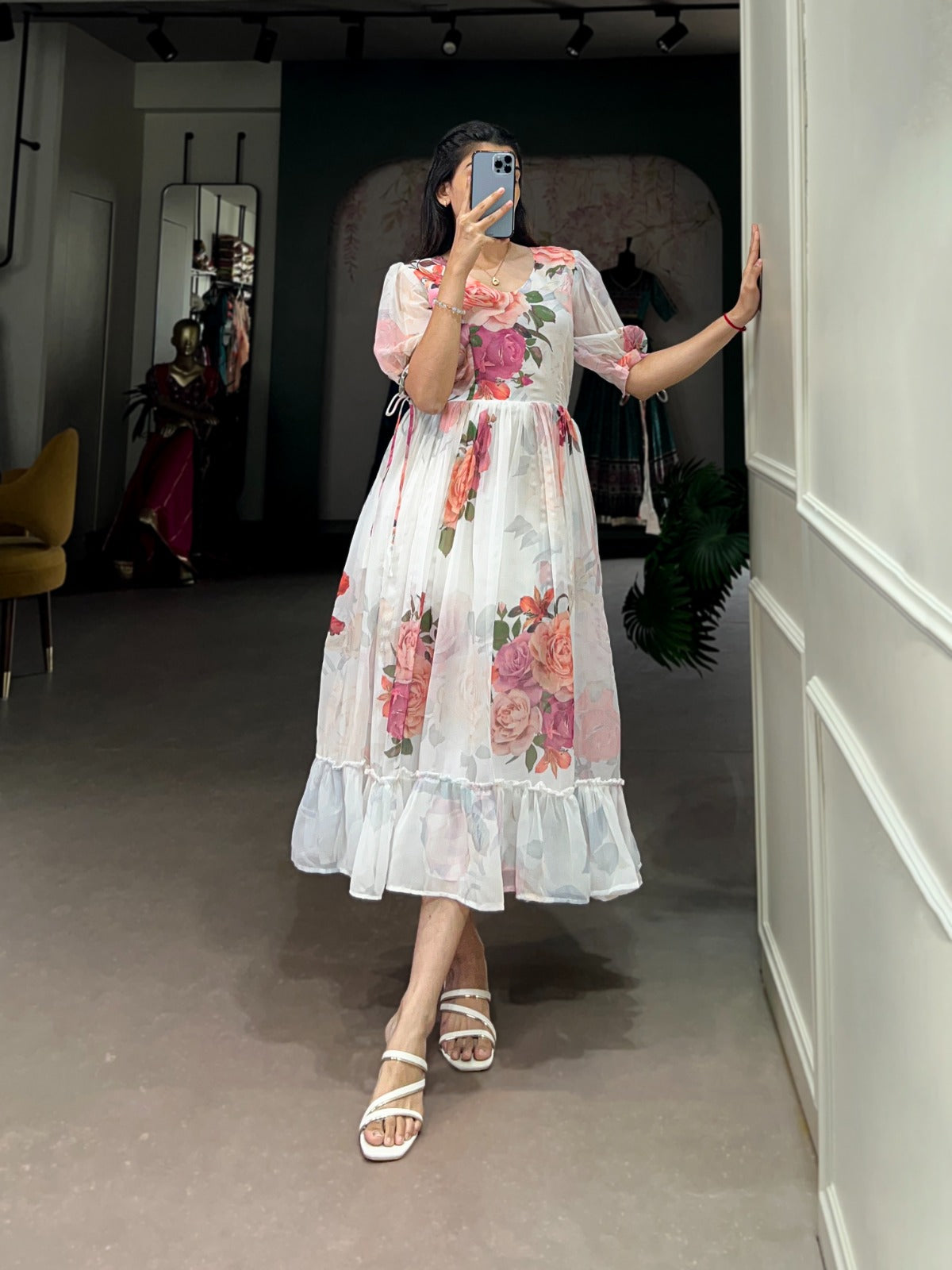 Georgette Floral Frocks