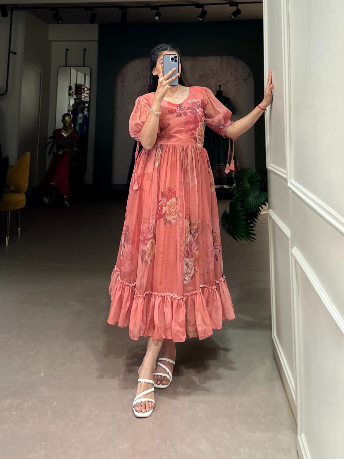 Georgette Floral Frocks