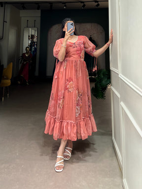 Georgette Floral Frocks