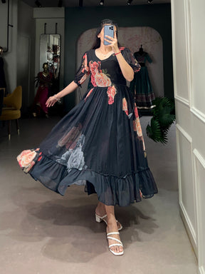 Georgette Floral Frocks