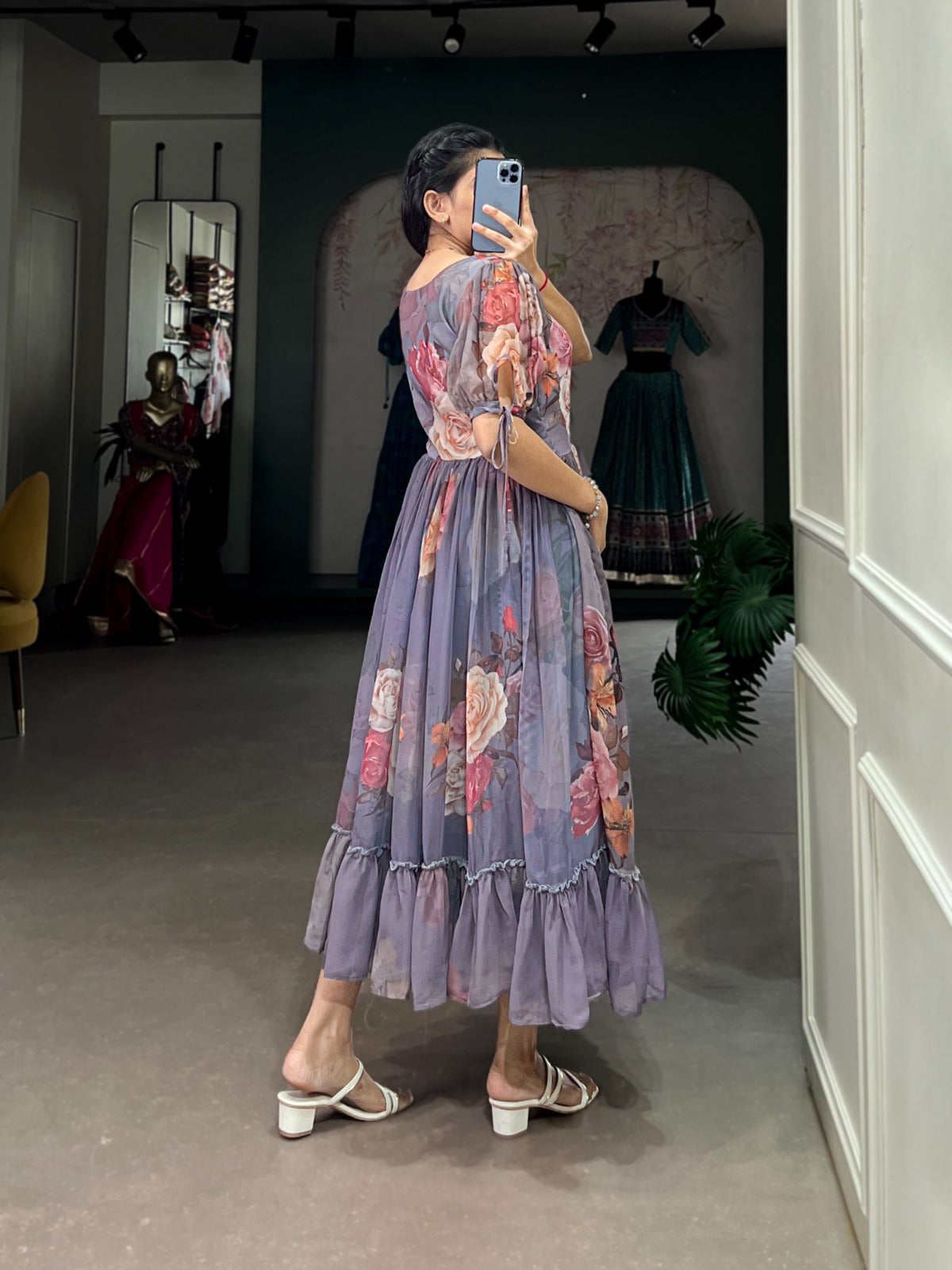 Georgette Floral Frocks