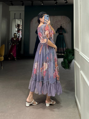 Georgette Floral Frocks