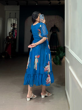 Georgette Floral Frocks