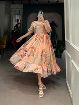 Georgette Floral Frocks