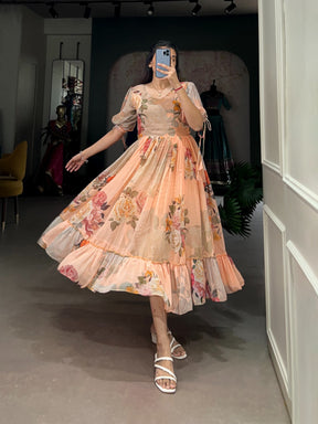 Georgette Floral Frocks