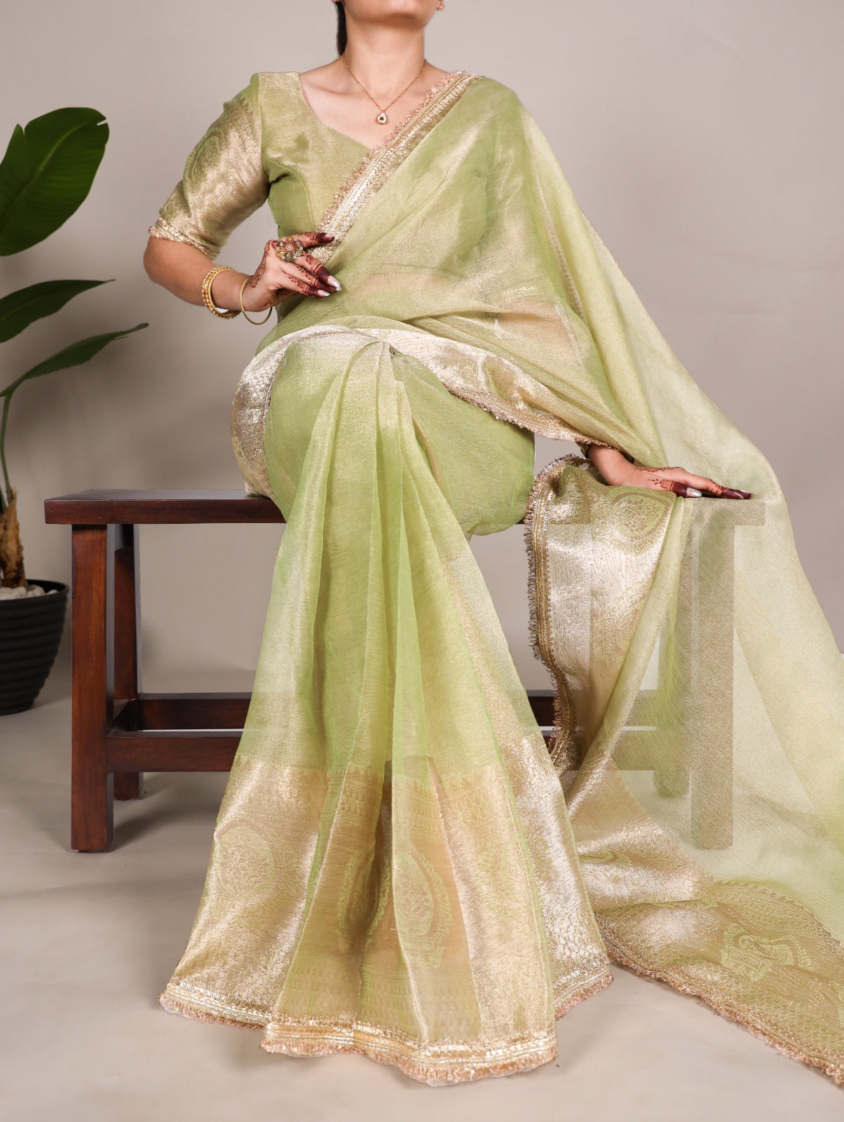 Tissue Shimmer Saree Collections