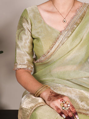 Tissue Shimmer Saree Collections