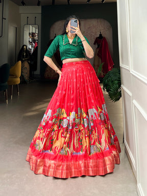 Stunning Dola Silk Co-ord Lehenga Set