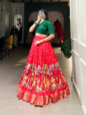 Stunning Dola Silk Co-ord Lehenga Set