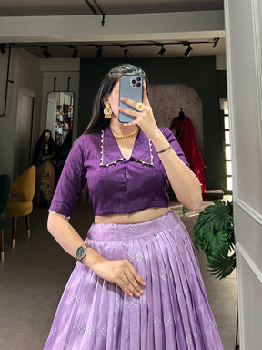 Stunning Dola Silk Co-ord Lehenga Set