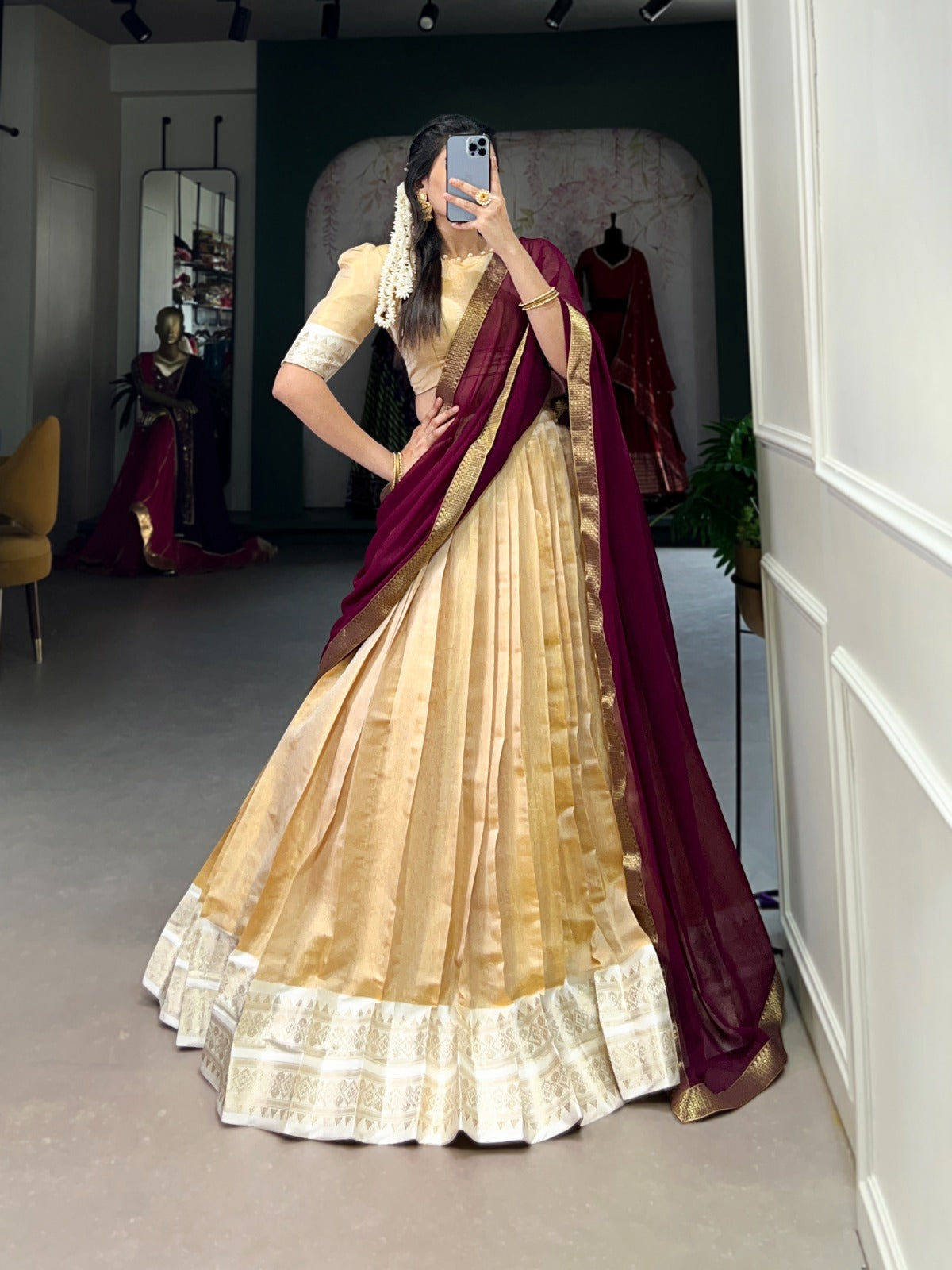 Kanchipuram Lehenga Choli