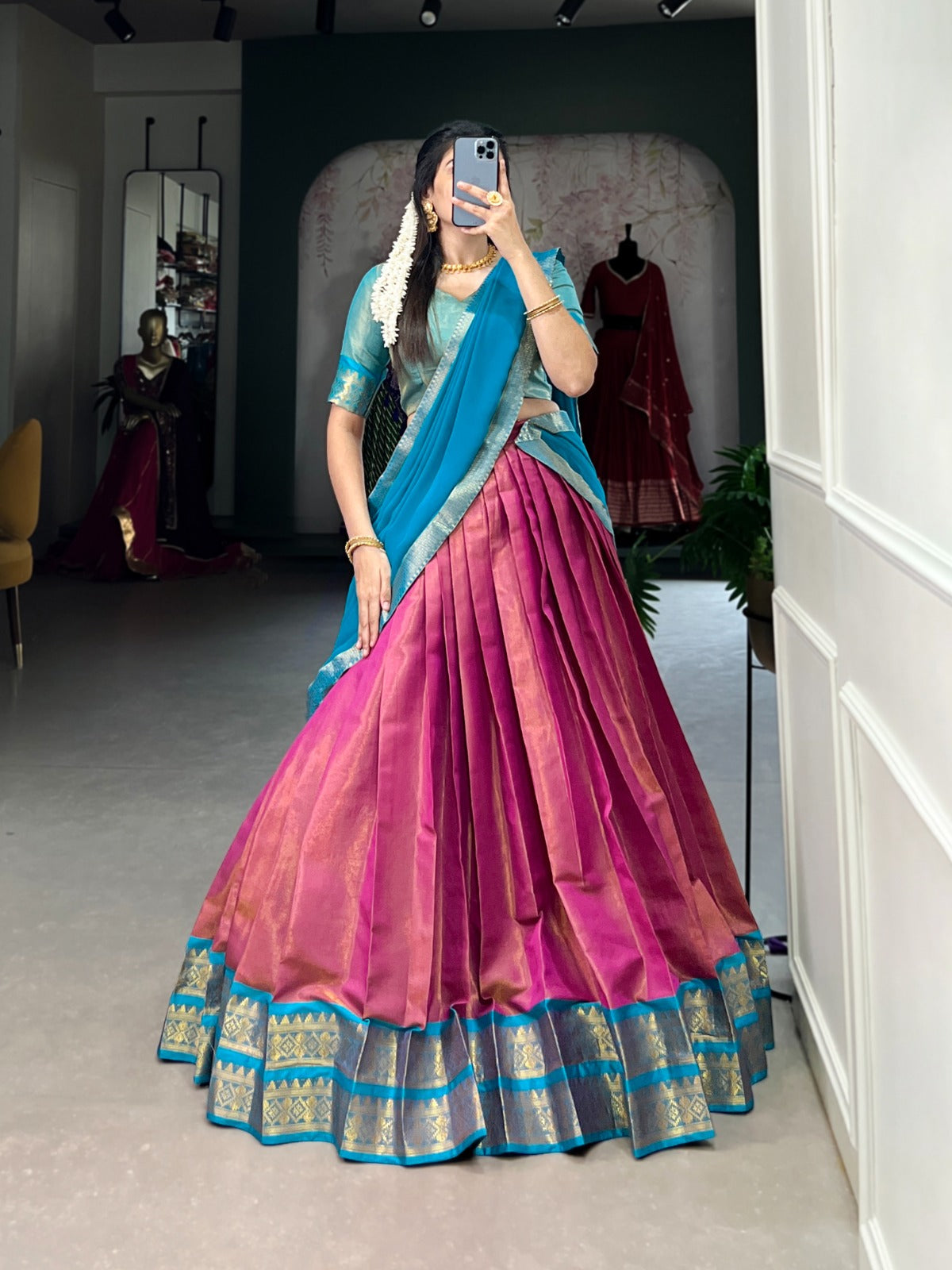 Kanchipuram Lehenga Choli