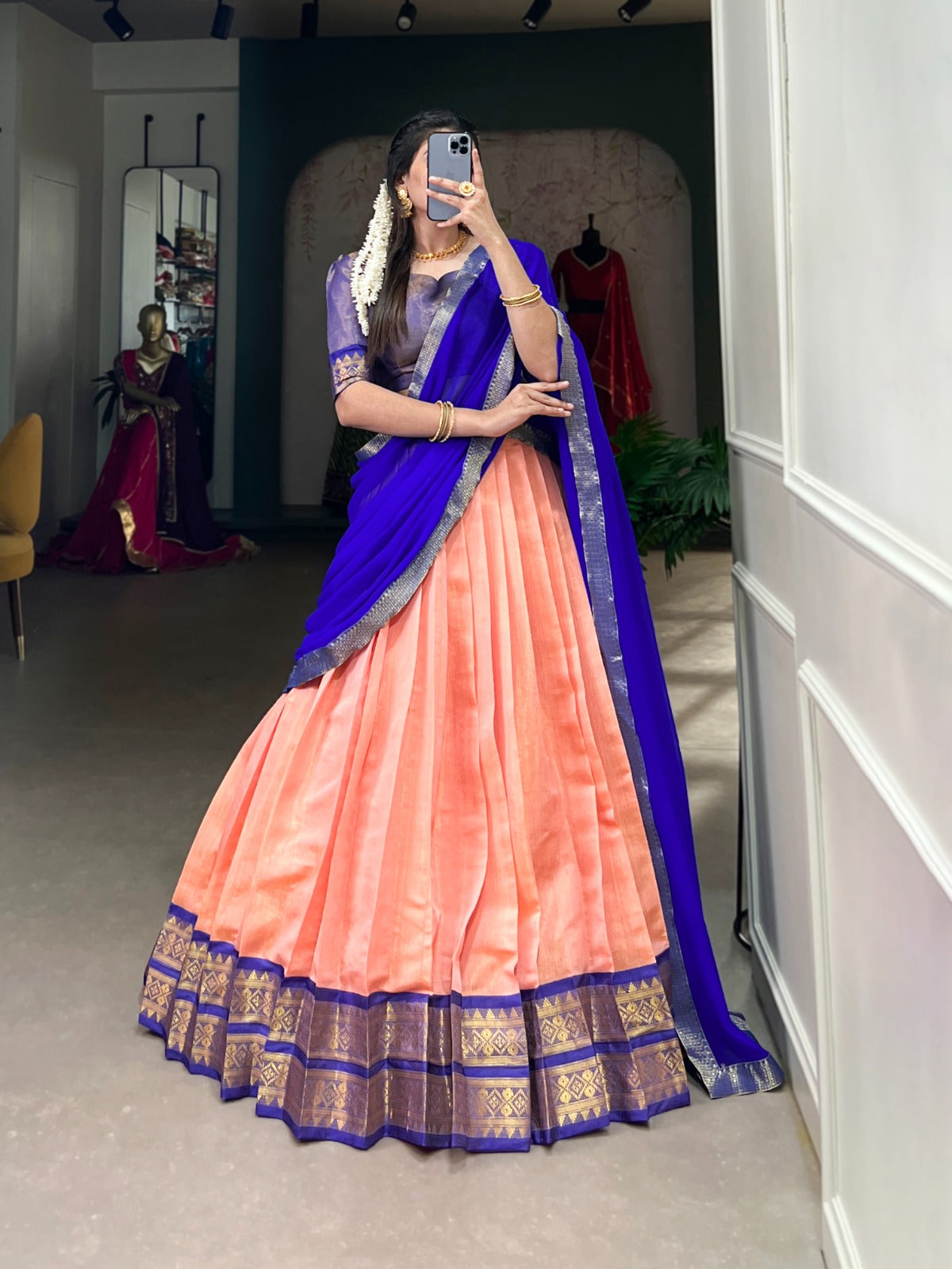 Kanchipuram Lehenga Choli