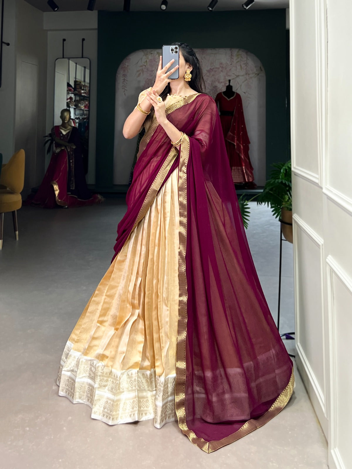 Kanchipuram Lehenga Choli