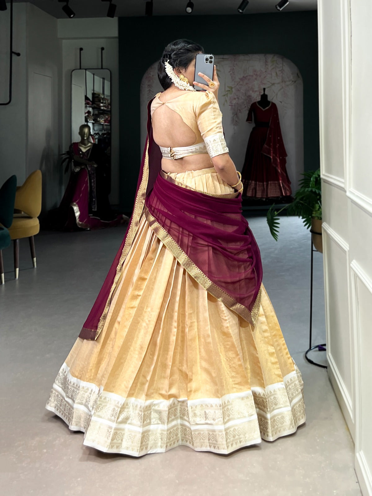 Kanchipuram Lehenga Choli