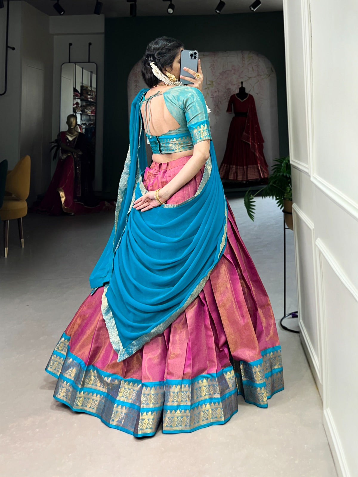 Kanchipuram Lehenga Choli