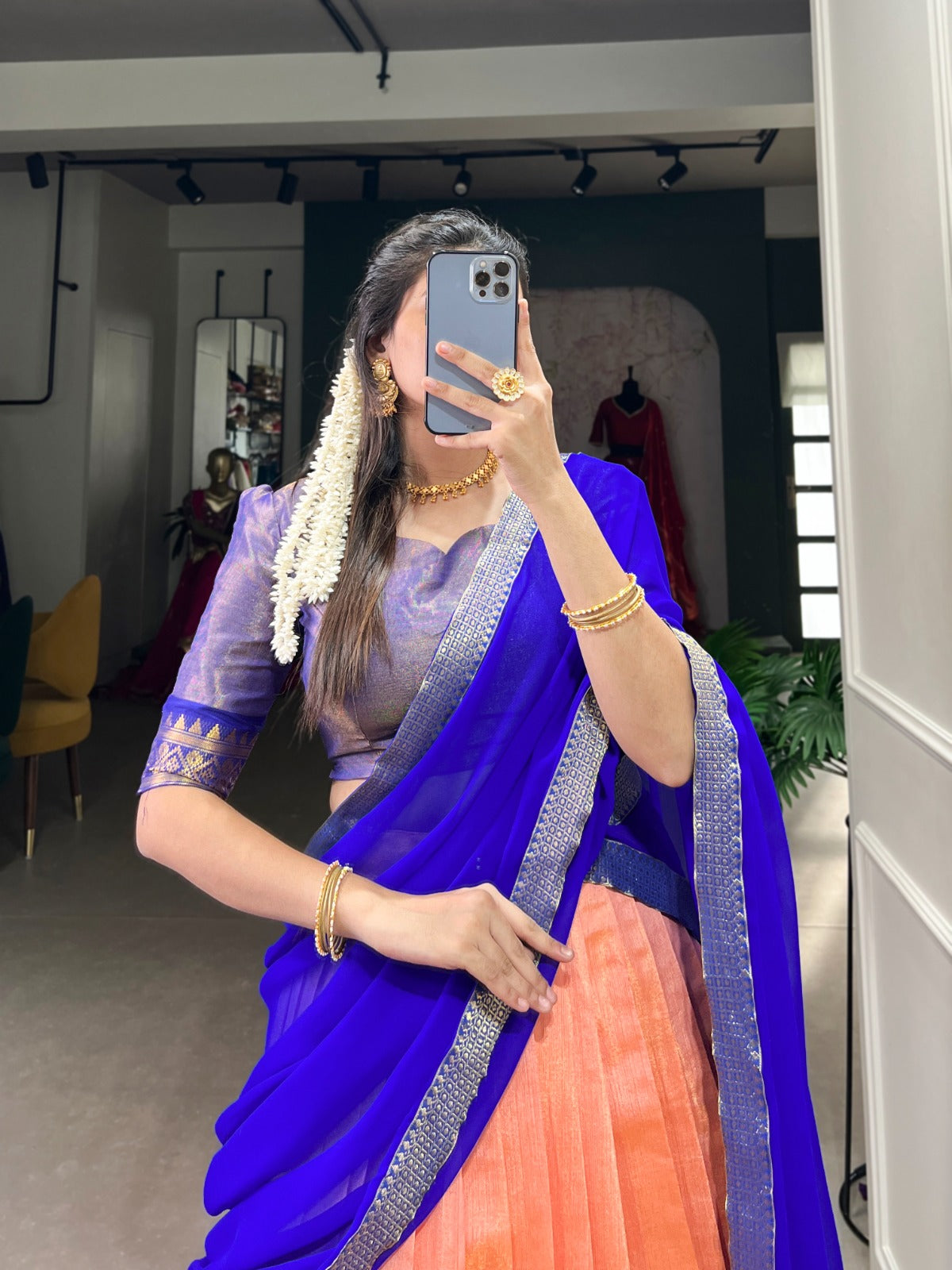 Kanchipuram Lehenga Choli