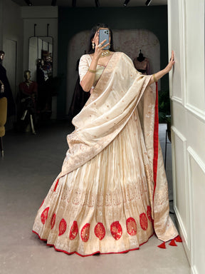 Pure Shimmer Handcrafted Lehenga Choli