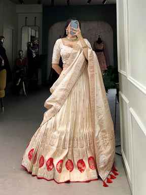 Pure Shimmer Handcrafted Lehenga Choli