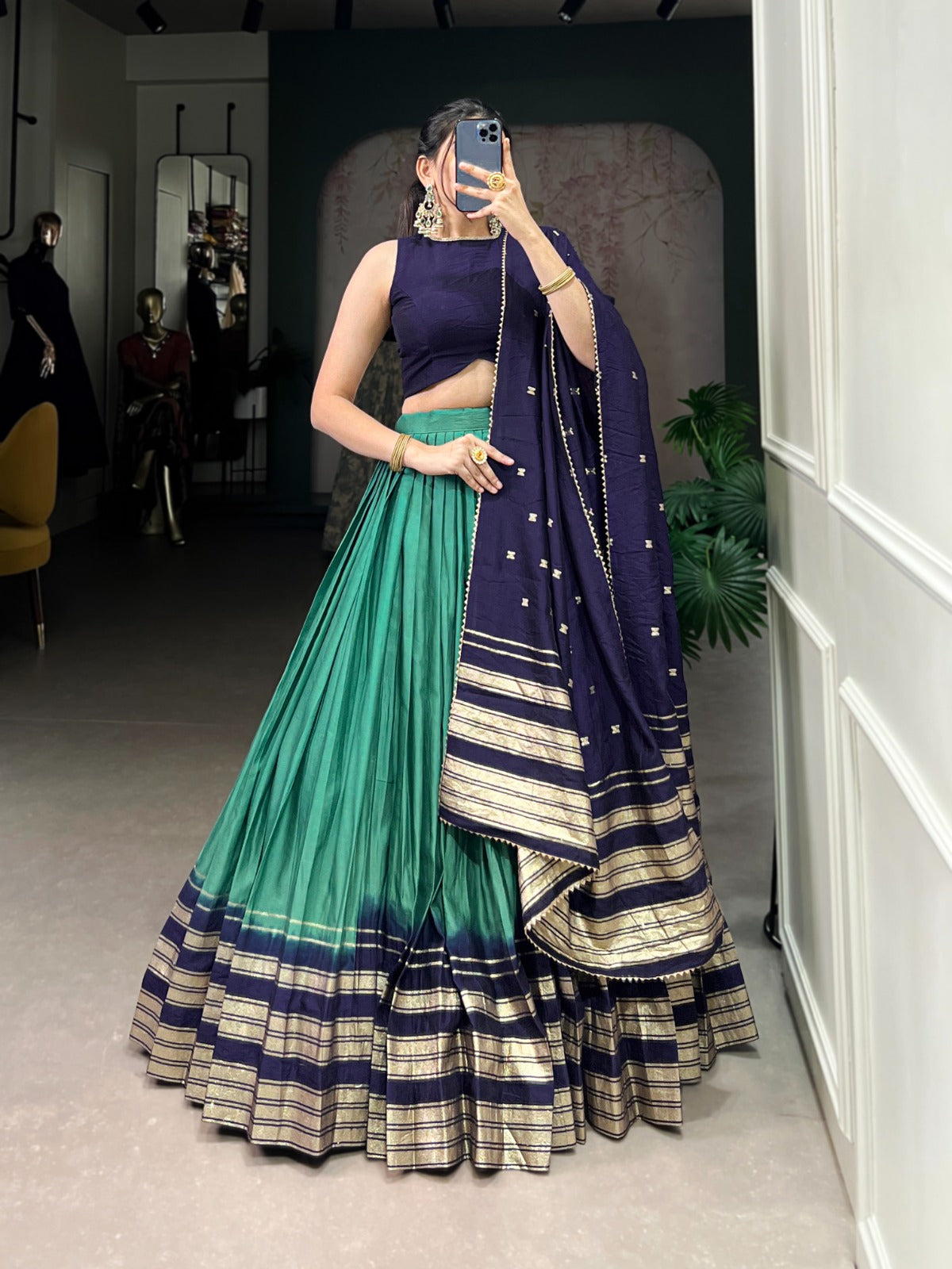 Regal Chanderi Silk Lehenga Choli