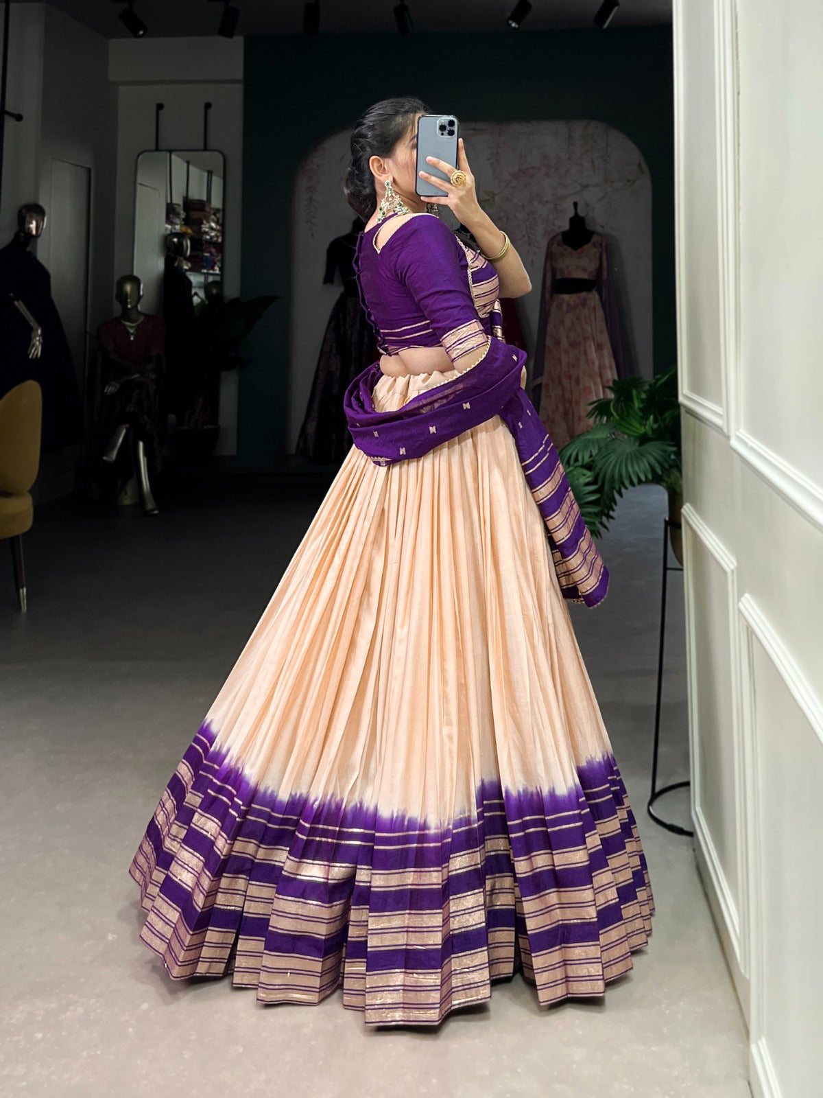 Regal Chanderi Silk Lehenga Choli