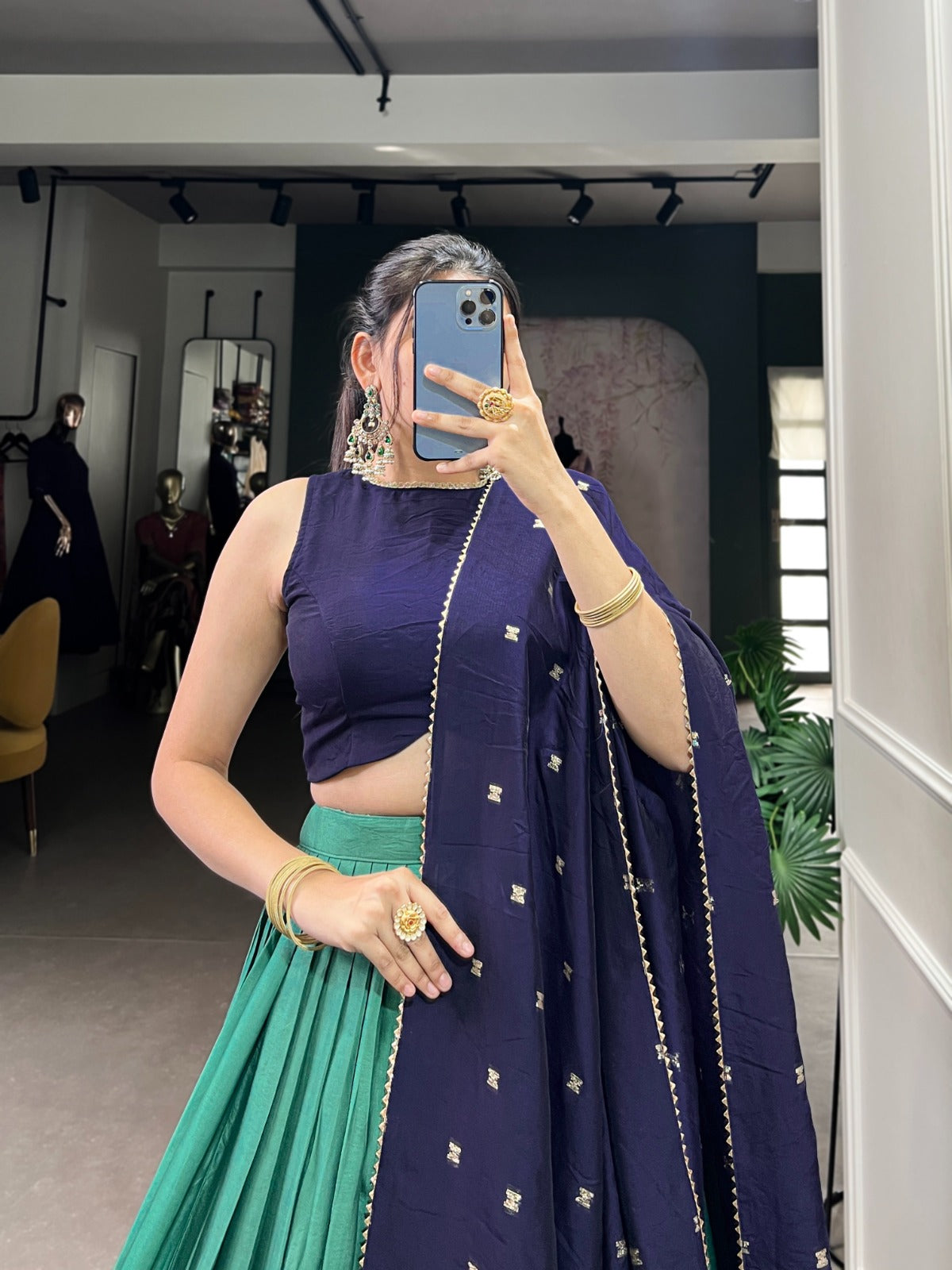 Regal Chanderi Silk Lehenga Choli