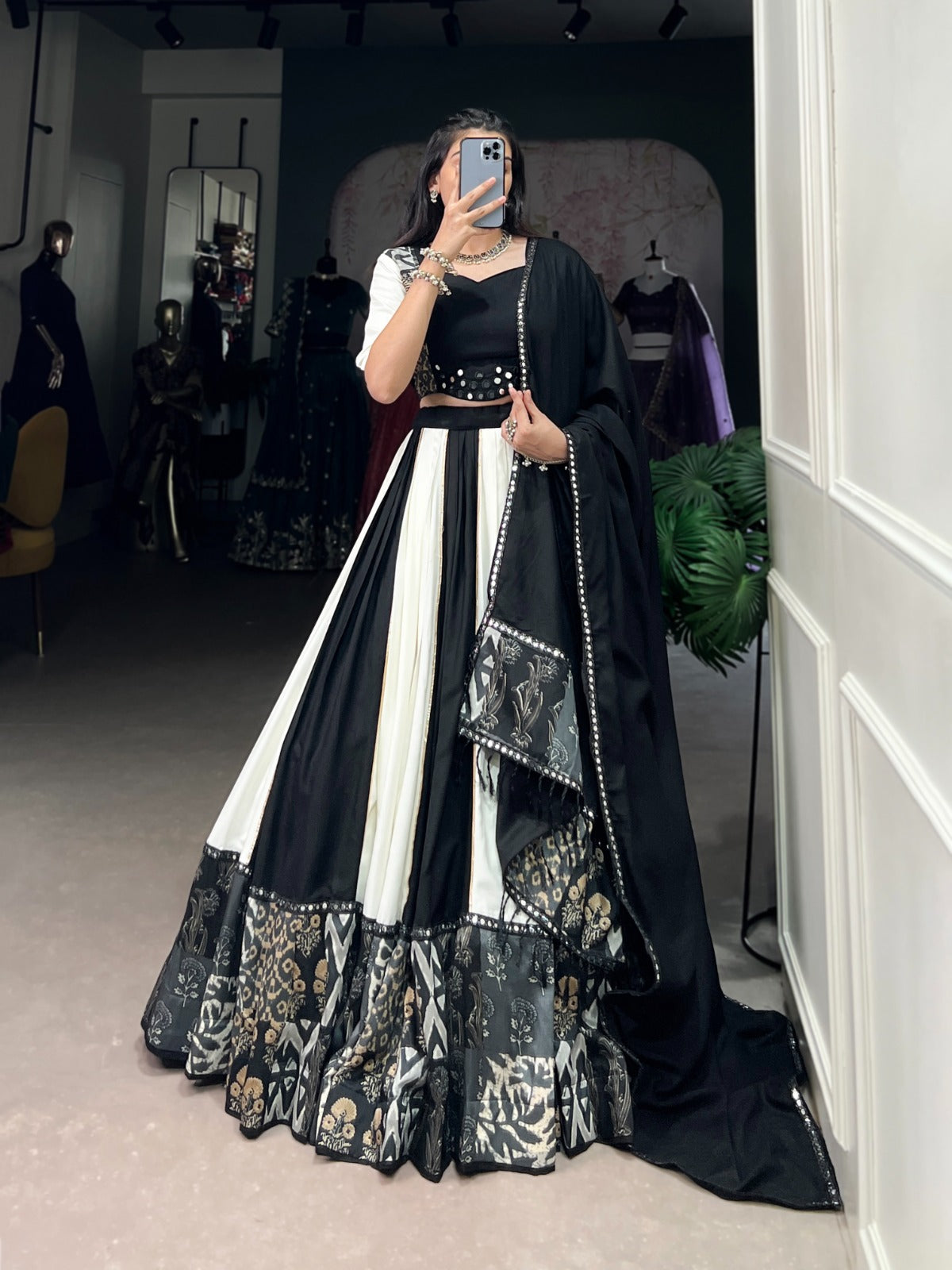 Premium Rayon with Mirror Work Lehenga Choli Collection