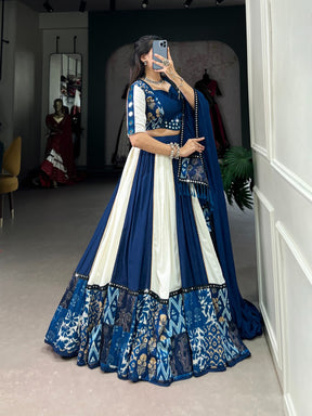 Premium Rayon with Mirror Work Lehenga Choli Collection