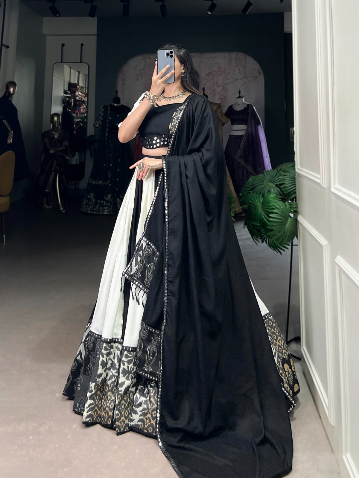 Premium Rayon with Mirror Work Lehenga Choli Collection