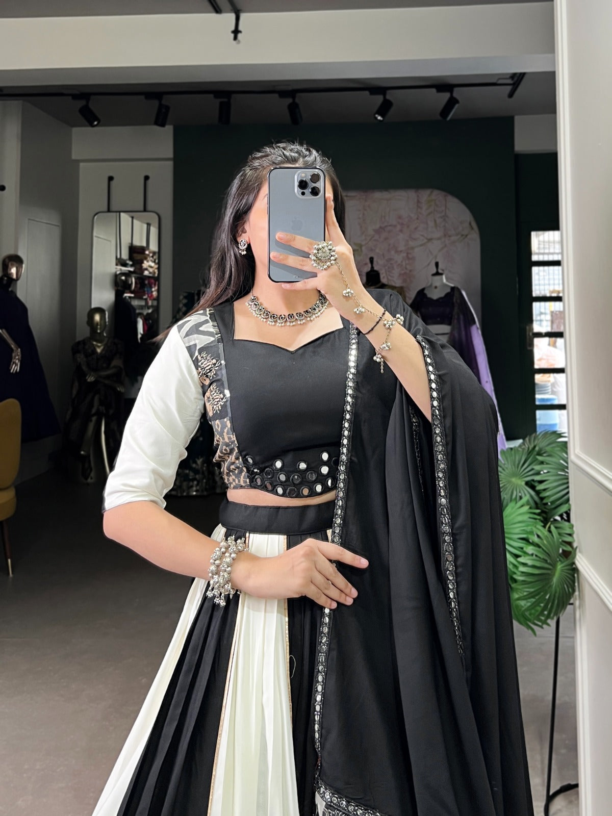 Premium Rayon with Mirror Work Lehenga Choli Collection