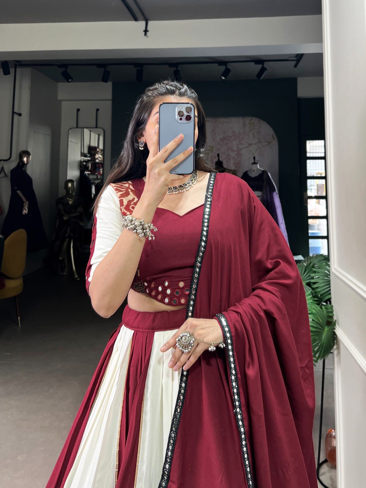 Premium Rayon with Mirror Work Lehenga Choli Collection